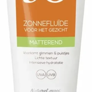 Biodermal Matterende Zonnefluïde SPF 50+ 40ml - Verpakking beschadigd