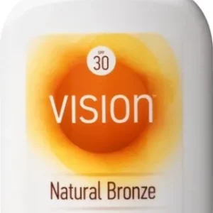 Vision Natural Bronze - Zonnebrand spray - SPF 30 - 180 ml