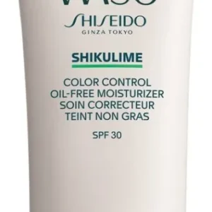 Shiseido Waso Shikulime Color Control Oil-free Moisturizer - 50 ml - Dagcrème - Verpakking beschadigd