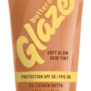 NYX Professional Make Up Buttermelt Glaze Almond Butta Foundation - SPF 30 bescherming - 3 - 30ml