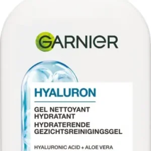 Garnier Hyaluron+ Hydraterende Gezichtsreinigingsgel - Met Glycerine, Hyaluronzuur en Aloë Vera 250 ml