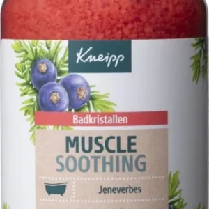 Kneipp Muscle Soothing Badzout - Jeneverbes - Weldaad voor spieren- 600 gram Verpakking beschadigd