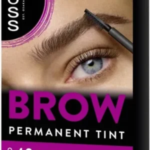 Syoss - Brow Tint - Wenkbrauwverf - Donkerbruin - Verpakking beschadigd