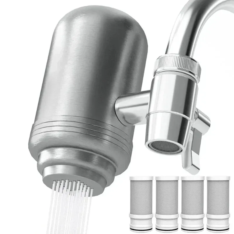 Premium Faucet Water Filter 5-Stage NSF Certified System - Product showcase