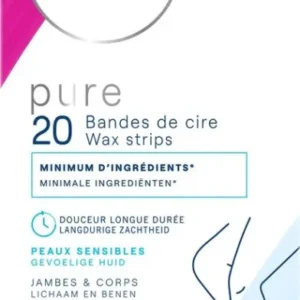 Veet Ontharingsstrips - Benen & Lichaam - Hypoallergeen - 20 stuks - Beschadigde Verpakking