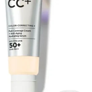 IT Cosmetics Your Skin But Better CC+ Cream SPF50 Foundation - Anti-Aging & Hydraterend - Natuurlijke finish - Fair Ivory - 32ml