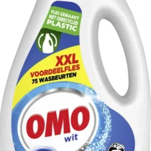 Omo Vloeibaar Wasmiddel - Wit XXL 3.75 ltr - 75 wasbeurten