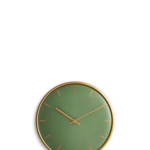 City Hall Wanduhr, Grün von Arne Jacobsen (Ø: 21)