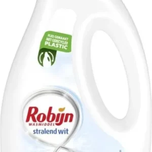Robijn Vloeibaar Wasmiddel Stralend Wit 1 liter