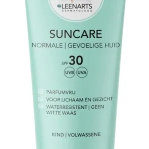 Drs Leenarts Zonnebrand SPF30 voor Gezicht & Lichaam - Parfumvrij - Crème - 100 ml - Beschadigde Verpakking