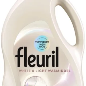 Fleuril White & Light - Vloeibaar Wasmiddel - Voordeelverpakking - 54 Wasbeurten