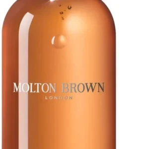 Molton Brown Sunlit Clementine & Vetiver Douchegel 300ml - Beschadigde verpakking / plakbandresten op de fles