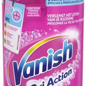 Vanish Oxi Action Wasbooster Poeder - Vlekverwijderaar Voor Gekleurde Was - 1,5 kg - Beschadigde verpakking