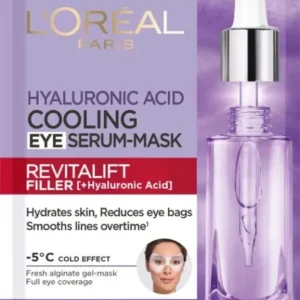 L'Oréal Paris Revitalift Filler Verkoelend Oogserum Masker