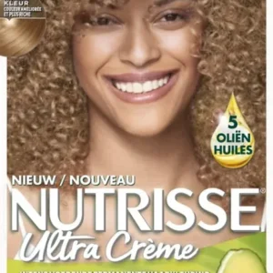 Garnier Nutrisse Ultra Crème 7.3 - Goudblond - Intens voedende permanente haarkleuring - Verpakking beschadigd