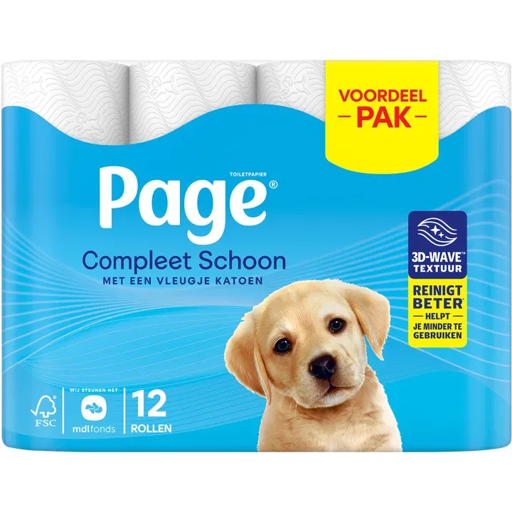 Page Compleet Schoon - 12 rollen