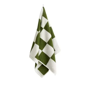 Check Hand Towel, Matcha von HAY