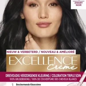 L’Oréal Paris Excellence Crème Zwart 1 - haarverf