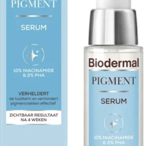 Biodermal Pigment Serum - vermindert hyperpigmentatie, zoals pigmentvlekken - 30 ml- Verpakking beschadigd