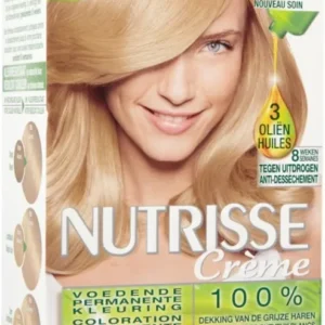 Garnier Nutrisse Ultra Crème 9 Zeer Lichtblond - Intens voedende permanente haarkleuring - Verpakking beschadigd