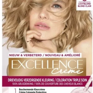 L'Oréal Paris Excellence Crème Lichtblond 8 - Haarverf - Verpakking beschadigd