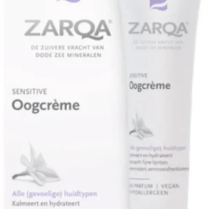 ZARQA Oogcreme Sensitive - 15 ml - Verpakking beschadigd
