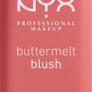 NYX Professional Makeup Buttermelt Blush - Alle huidtypes - Verrijkt met mango-, amandel- en sheaboter - Feeling Butta - 5 gr
