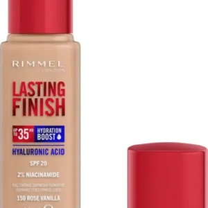 Rimmel Lasting Finish 150 rose vanilla Liquid Foundation 30 ML