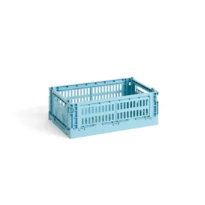 Colour crate S, hellblau von HAY
