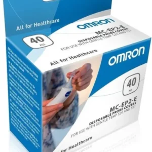 OMRON Gentle Temp-Sondekapjes - Thermometer Hoesjes - Wegwerp - voor MC521, MC520 & MC522 PRO - 40 Stuks- verpakking beschadigd