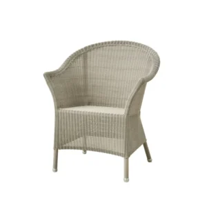 Cane-line Lansing Gartenstuhl ohne Kissen, taupe
