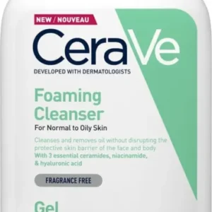 CeraVe - Foaming Cleanser - voor normale tot vette huid - 236ml
