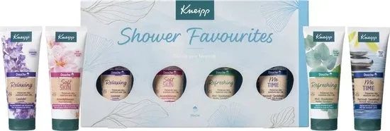 Kneipp Luxe Geschenkset Shower Favourites - Giftset - Inhoud: 4 x 75 ml- Verpakking beschadigd