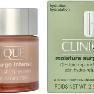 Clinique Moisture Surge Intense 72H Auto-Replenishing Hydrator Dagcrème - 75ml - Hydratatie - Beschadigde Verpakking