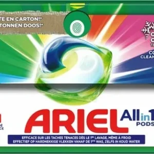 Ariel All-in-1 Pods Wasmiddelcapsules Color 38 stuks - Verpakking beschadigd
