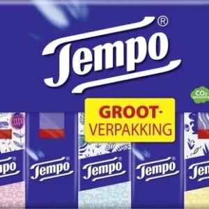 Tempo Original Zakdoekjes - 4-laags tissues - 42 pakjes van 10 zakdoekjes