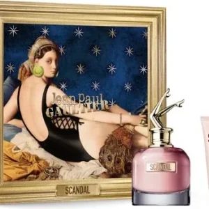 Jean Paul Gaultier Scandal Eau de Parfum Spray 80ml + Body Lotion 75ml + EDP 10 ml Gift Set