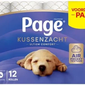 Page Toiletpapier Kussenzacht Voordeelpak - 12 rollen