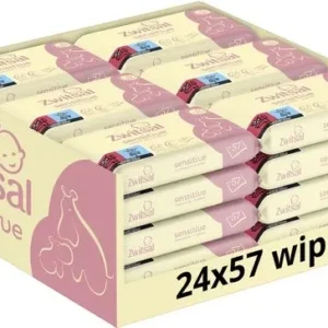 Zwitsal Baby Billendoekjes Sensitive - 24 x 57 stuks