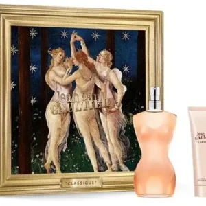 Jean Paul Gaultier Classique Set Eau de Toilette 100 ml + Body lotion 75 ml + Eau de Toilette Spray 6 ml