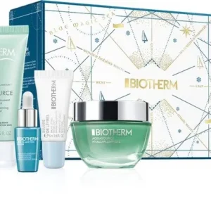 Biotherm Aquasource Hyalu Plump Holiday Set, hydrateren - 4 stuks - Beschadigde Verpakking - cadeauverpakking mist