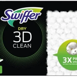 Swiffer Dry 3D clean stofwisdoekjes navulling doosje a 7 stuks