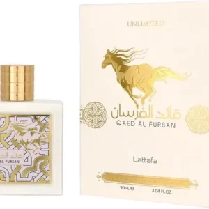 Qaed Al Fursan Unlimited Eau de Parfum 90ml Unisex parfum - Beschadigde verpakking