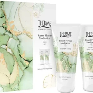 THERME Forest Flower Mediation Classic Gift Set - Body Lotion 200ml/Shower Gel 200ml