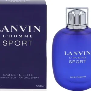 Lanvin l'Homme Sport for Men - 100 ml - Eau de toilette - Beschadigde Verpakking