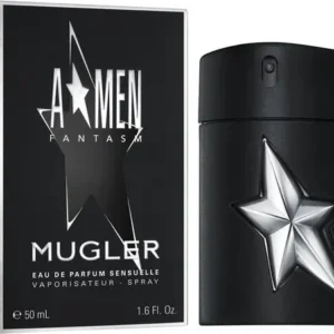 Mugler A*Men Fantasm Eau de Parfum Sensuelle - Amberachtig Mannen Parfum - 100ml - Beschadigde Verpakking