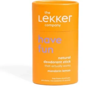 The Lekker Company Deodorant Stick Have Fun Mandarijn & Citroen - 40 gr