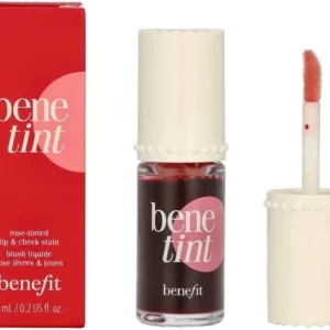 Benefit Benetint Rose tint Lip & Cheek Color - Vloeibare lippenstift en blush - 6 ml- Verpakking beschadigd