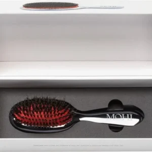 MOHI Bristle & Nylon Spa Borstel Klein - Platinum Edition | Anti Klit Haarborstel - Brush - Verpakking beschadigd