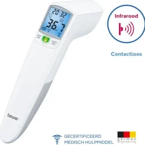 Beurer FT 100 Thermometer lichaam - Contactloos - Slimme Infraroodmeting met Automatische Start